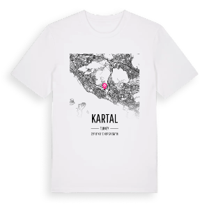 Kartal karta t-shirt – ekologisk bomull t-shirt från Pinshirt