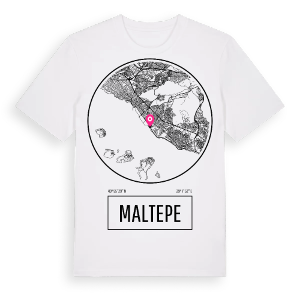 Maltepe t-shirt – ekologisk bomull t-shirt från Pinshirt