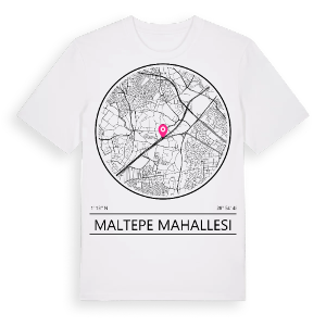 Maltepe Mahallesi t-shirt – ekologisk bomull t-shirt från Pinshirt