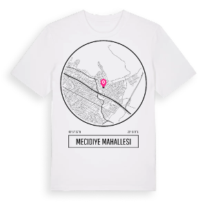 Mecidiye Mahallesi t-shirt – ekologisk bomull t-shirt från Pinshirt