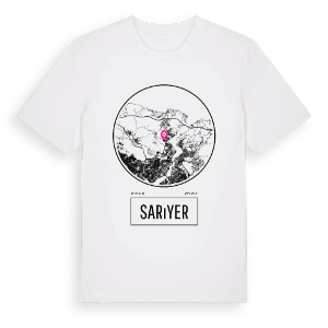 Sarıyer t-shirt – ekologisk bomull t-shirt från Pinshirt