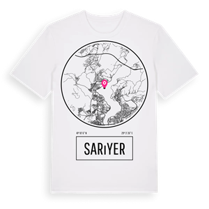 Sarıyer t-shirt – ekologisk bomull t-shirt från Pinshirt