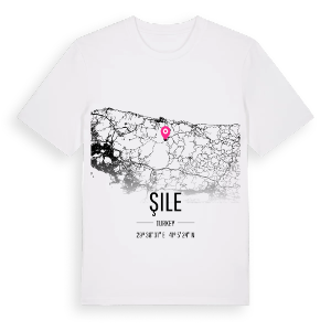 Şile karta t-shirt – ekologisk bomull t-shirt från Pinshirt
