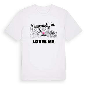 Någon i Silivri älskar mig t-shirt – ekologisk bomull t-shirt från Pinshirt