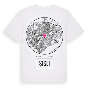 Şişli t-shirt – ekologisk bomull t-shirt från Pinshirt