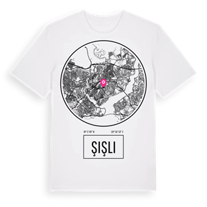 Şişli t-shirt – ekologisk bomull t-shirt från Pinshirt
