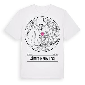 Sümer Mahallesi t-shirt – ekologisk bomull t-shirt från Pinshirt