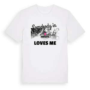 Någon i Ümraniye älskar mig t-shirt – ekologisk bomull t-shirt från Pinshirt