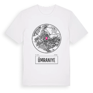 Ümraniye t-shirt – ekologisk bomull t-shirt från Pinshirt