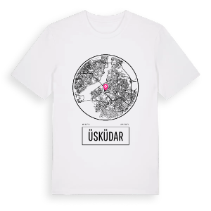 Üsküdar t-shirt – ekologisk bomull t-shirt från Pinshirt