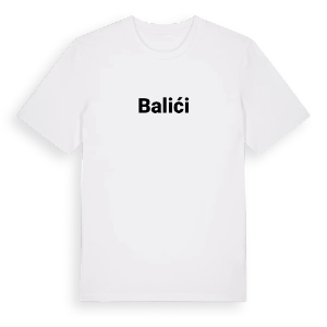Balići fetstil t-shirt – ekologisk bomull t-shirt från Pinshirt
