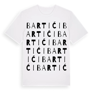 Bartići ordlek t-shirt – ekologisk bomull t-shirt från Pinshirt