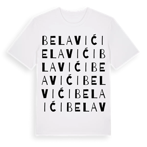 Belavići ordlek t-shirt – ekologisk bomull t-shirt från Pinshirt