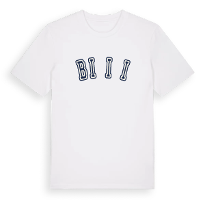 Bičići college t-shirt – ekologisk bomull t-shirt från Pinshirt