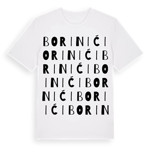 Borinići ordlek t-shirt – ekologisk bomull t-shirt från Pinshirt