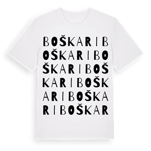 Boškari ordlek t-shirt – ekologisk bomull t-shirt från Pinshirt