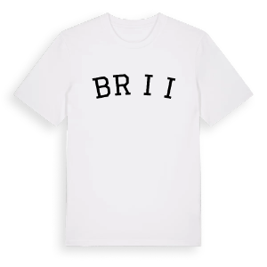 Brčići böjd t-shirt – ekologisk bomull t-shirt från Pinshirt