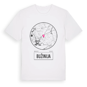 Bužinija t-shirt – ekologisk bomull t-shirt från Pinshirt