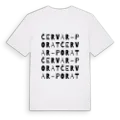 Červar-Porat ordlek t-shirt