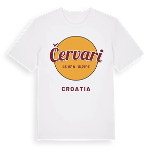 Červari cirkel t-shirt – ekologisk bomull t-shirt från Pinshirt