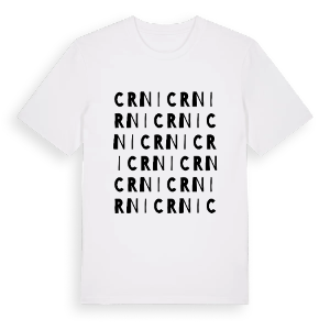 Crni ordlek t-shirt – ekologisk bomull t-shirt från Pinshirt