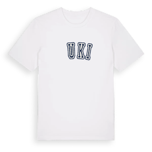 Čuki college t-shirt – ekologisk bomull t-shirt från Pinshirt