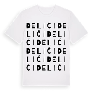 Delići ordlek t-shirt – ekologisk bomull t-shirt från Pinshirt