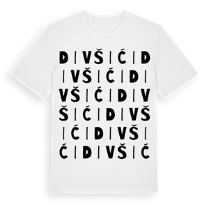 Divšići ordlek t-shirt – ekologisk bomull t-shirt från Pinshirt