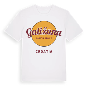 Galižana cirkel t-shirt – ekologisk bomull t-shirt från Pinshirt
