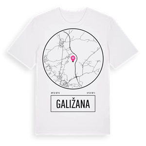 Galižana t-shirt – ekologisk bomull t-shirt från Pinshirt
