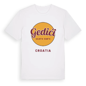 Gedići cirkel t-shirt – ekologisk bomull t-shirt från Pinshirt