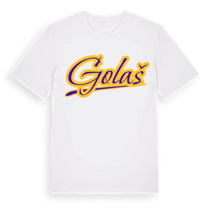 Golaš baseball t-shirt – ekologisk bomull t-shirt från Pinshirt