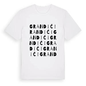 Grandići ordlek t-shirt – ekologisk bomull t-shirt från Pinshirt