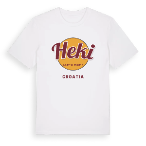 Heki cirkel t-shirt – ekologisk bomull t-shirt från Pinshirt