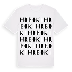 Hrboki ordlek t-shirt – ekologisk bomull t-shirt från Pinshirt