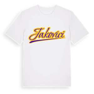 Jakovici baseball t-shirt – ekologisk bomull t-shirt från Pinshirt