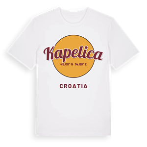 Kapelica cirkel t-shirt – ekologisk bomull t-shirt från Pinshirt