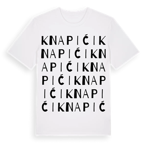 Knapići ordlek t-shirt – ekologisk bomull t-shirt från Pinshirt