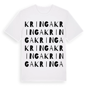Kringa ordlek t-shirt – ekologisk bomull t-shirt från Pinshirt