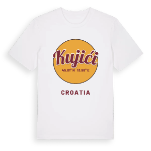 Kujići cirkel t-shirt – ekologisk bomull t-shirt från Pinshirt