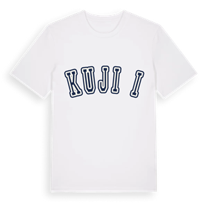 Kujići college t-shirt – ekologisk bomull t-shirt från Pinshirt