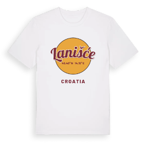 Lanišće cirkel t-shirt – ekologisk bomull t-shirt från Pinshirt