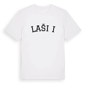 Lašići böjd t-shirt – ekologisk bomull t-shirt från PinShirt