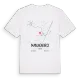 Manjadvorci karta t-shirt