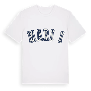 Marići college t-shirt – ekologisk bomull t-shirt från Pinshirt