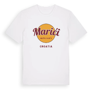 Marići cirkel t-shirt – ekologisk bomull t-shirt från Pinshirt