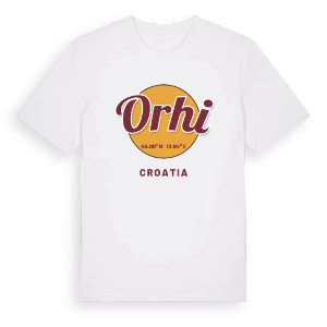Orhi cirkel t-shirt – ekologisk bomull t-shirt från Pinshirt