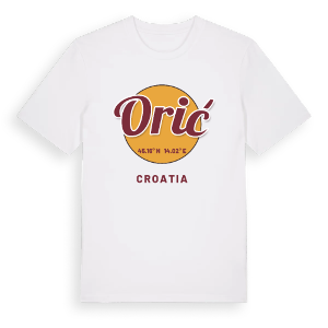 Orić cirkel t-shirt – ekologisk bomull t-shirt från Pinshirt