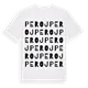 Peroj ordlek t-shirt