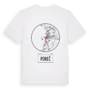 Poreč t-shirt – ekologisk bomull t-shirt från Pinshirt
